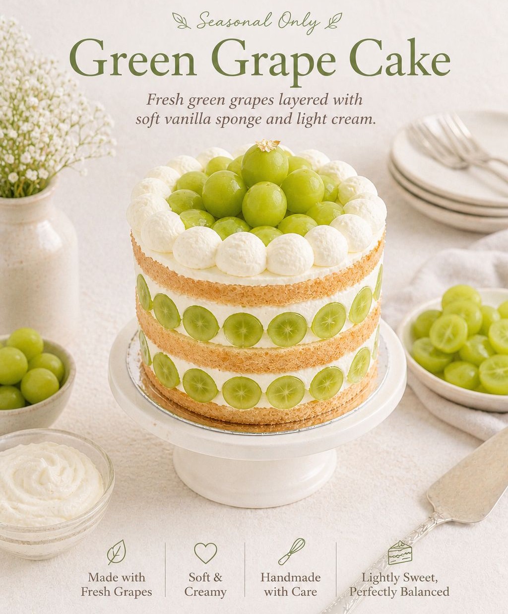 Green Grape Cake