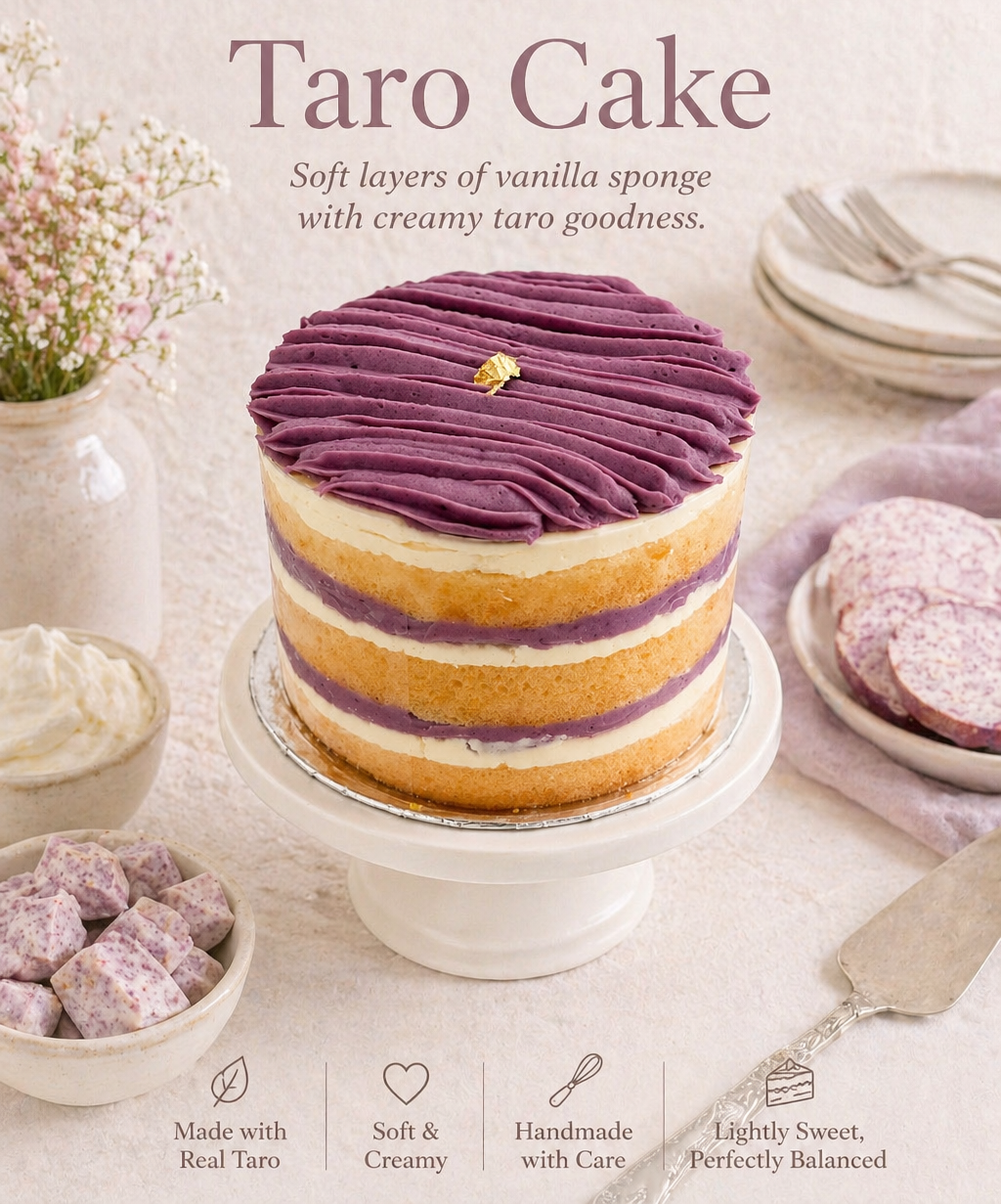 Taro Cake